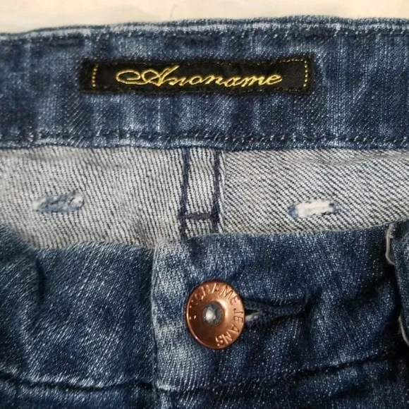Y2K Low waisted Flare Dark Wash Jeans - Picture 5 of 7